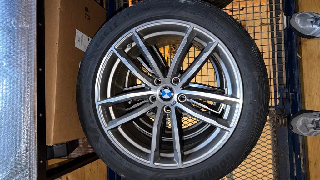 BMW 5 Serie G30 G31 M Sport 662M Zomerbanden Breedset, Ophalen, 18 inch, Gebruikt, 275 mm