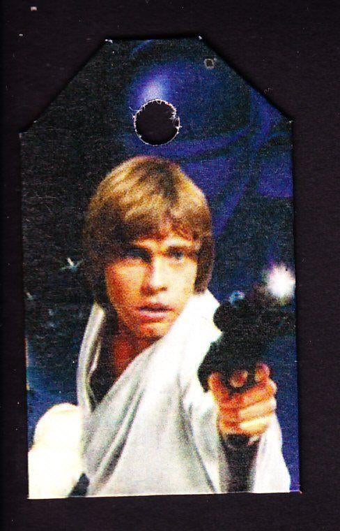 9524) star wars labeltje, Ophalen of Verzenden, Zo goed als nieuw, Foto of Kaart