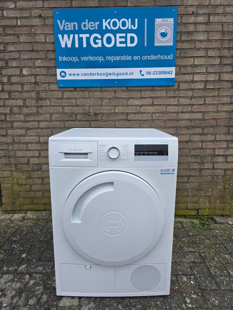 Bosch Serie 4 condensdroger | 8 kilo | Gratis thuisbezorgd ✅, Ophalen, Anti-kreukfase, 8 tot 10 kg, Zo goed als nieuw