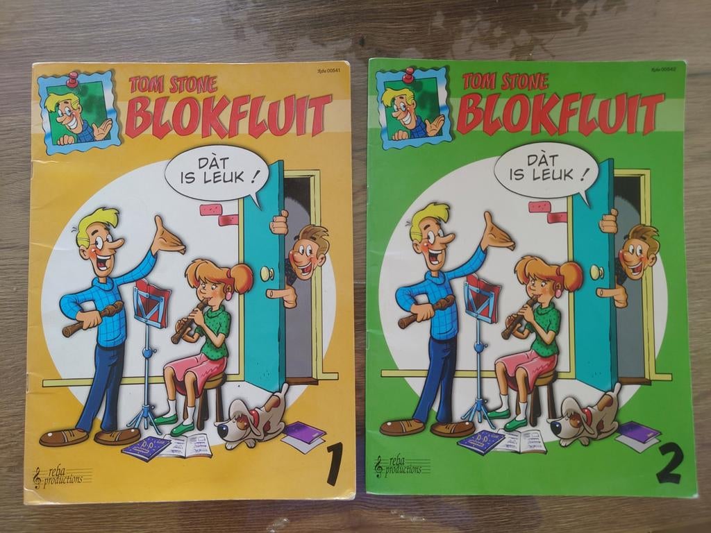 Tom stone blokfluit nr 1 en 2, Boeken, Ophalen of Verzenden, Gelezen, Artiest