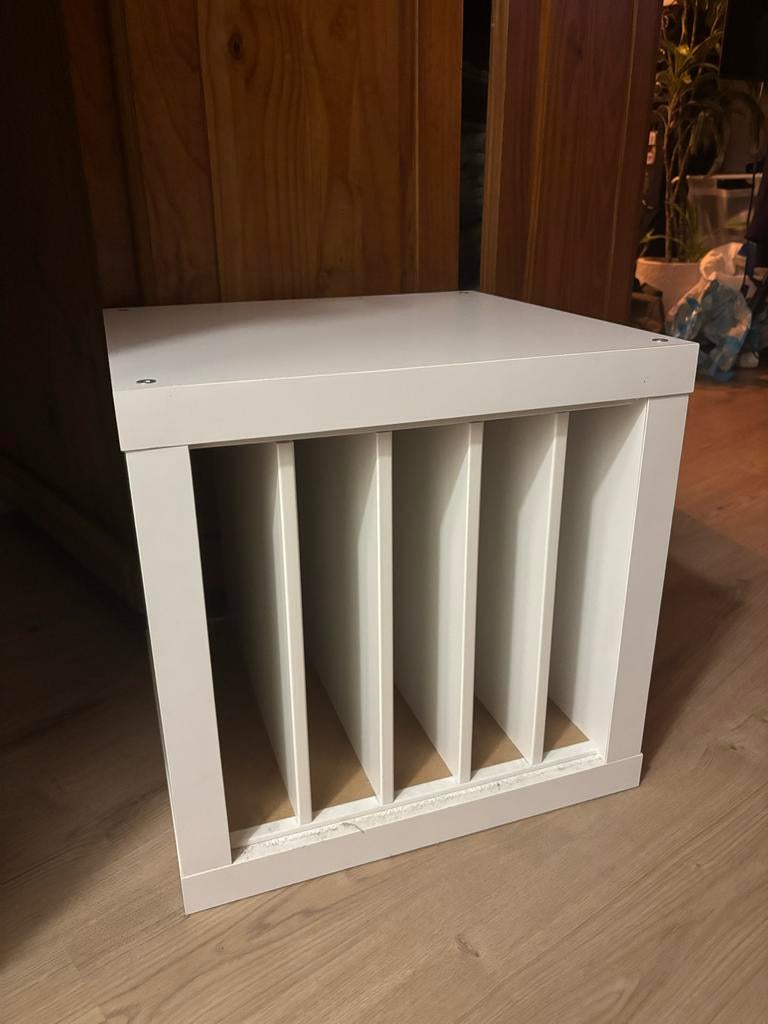 Ikea platenkastje - Ideaal voor vinylplaten, Huis en Inrichting, Kasten | Overige, Ophalen, Gebruikt