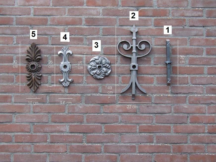 Muurankers Muurdecoratie Muuranker, Doe-het-zelf en Verbouw, IJzerwaren en Bevestigingsmiddelen, Ophalen of Verzenden, Nieuw, Minder dan 50 mm