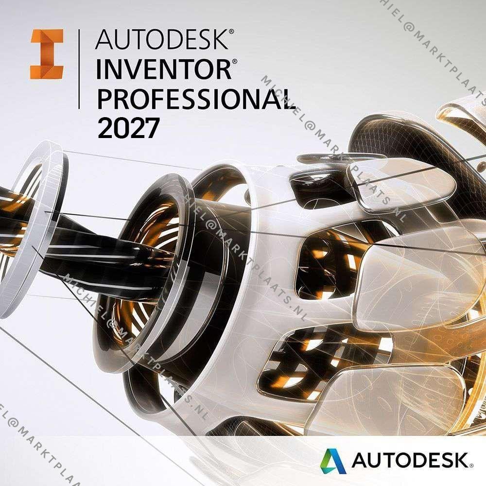 AutoDesk Inventor Pro 2027 | Levenslang | Windows | Installa, Ophalen of Verzenden, Nieuw, Windows