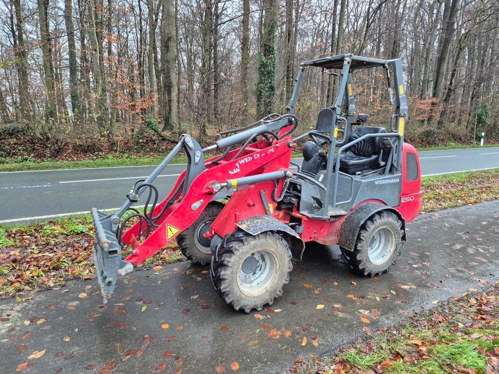 Weidemann minishovel gezocht 1240 1250 1260 1280 1350 1370, Ophalen, Veehouderij, Grondbewerking
