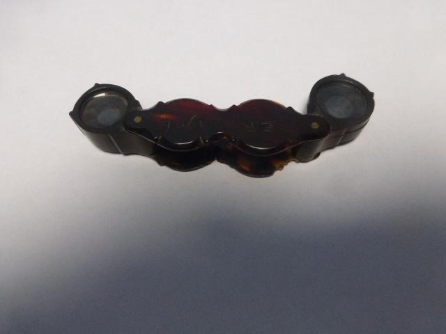 Antiek zakloepje tweezijdig schildpad., Ophalen of Verzenden