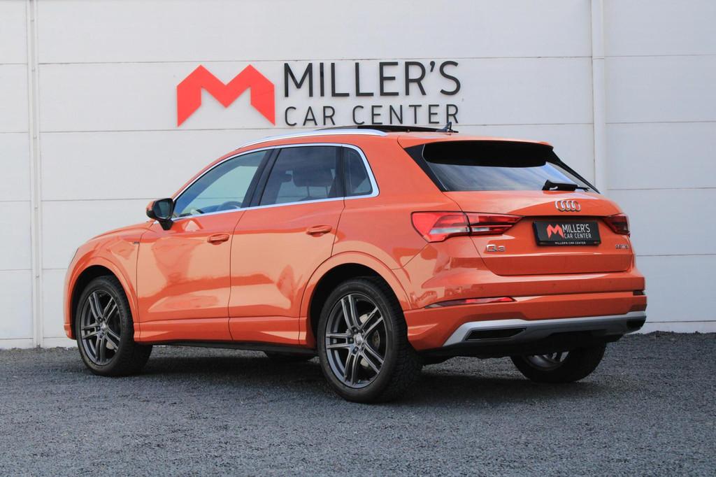Audi Q3 35 TFSI S Line Pro Pano Carplay Leder Stoelverwarmin, Leder, Bedrijf, 1470 kg, USB