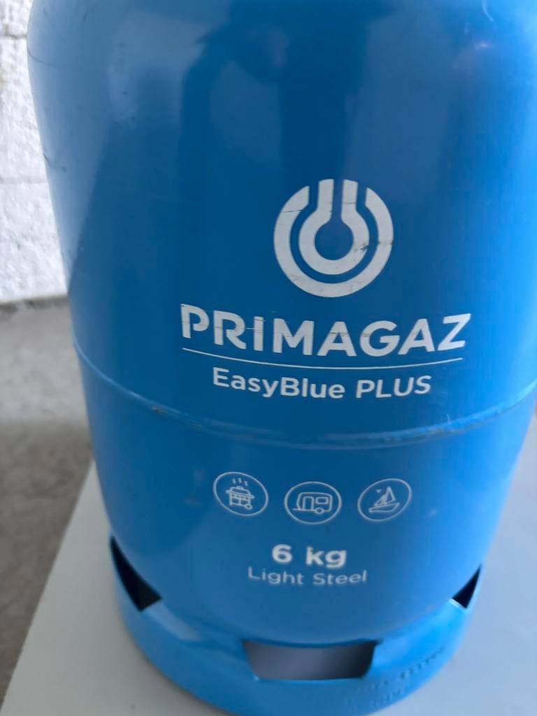 Gasfles Benegas Comfort Steel gasfles 6kg, Ophalen of Verzenden, Zo goed als nieuw