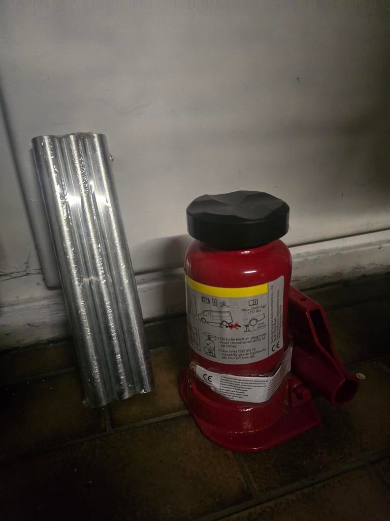 Hydraulique krik, Doe-het-zelf en Verbouw, Minder dan 4 cm, Overige materialen, Nieuw, Ophalen of Verzenden