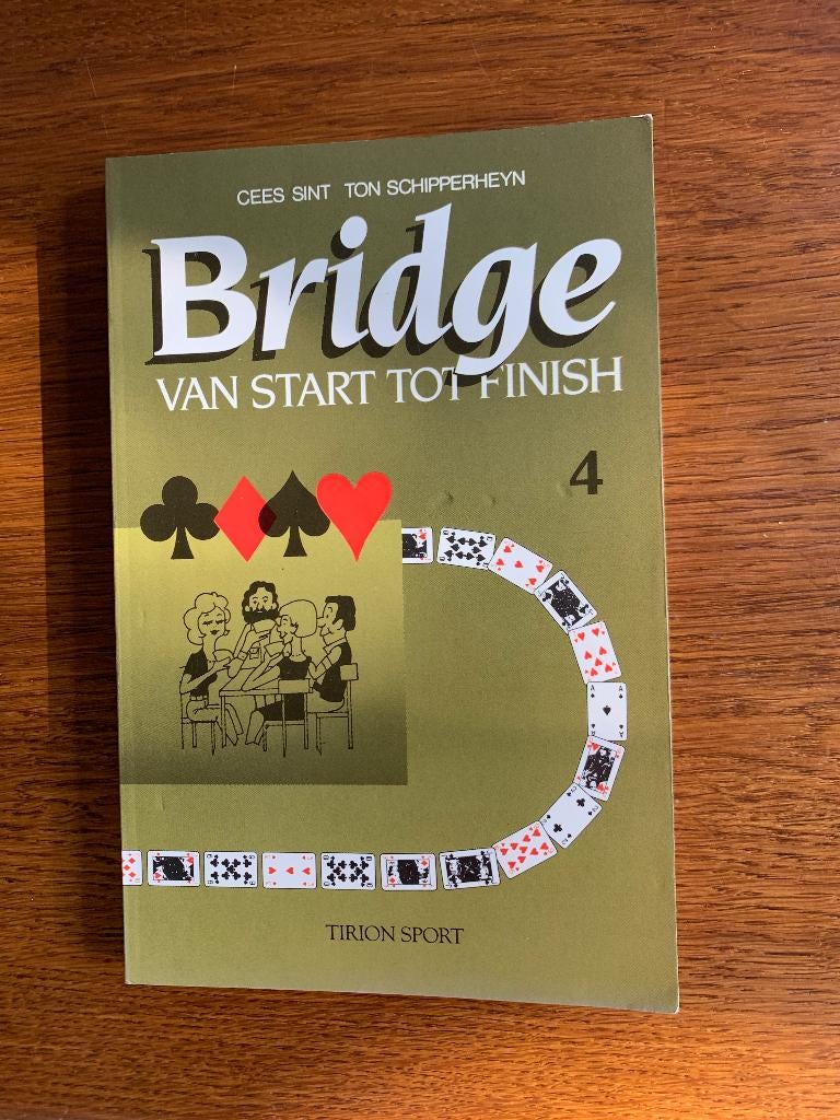 "Bridge van Start tot Finish" 4 Cees Sint & Ton Schipperheyn, Ophalen of Verzenden, Zo goed als nieuw, Balsport