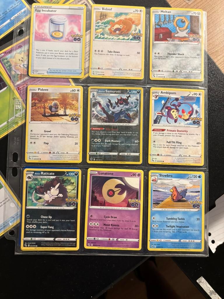 Diverse vintage pokemonkaarten, Ophalen of Verzenden, Zo goed als nieuw, Meerdere kaarten