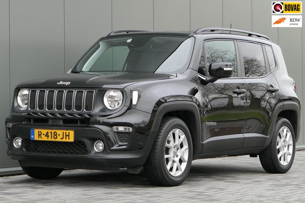 Jeep Renegade 1.0T Limited Navigatie Cruise PDC, Voorwielaandrijving, Zwart, Bedrijf, Handgeschakeld