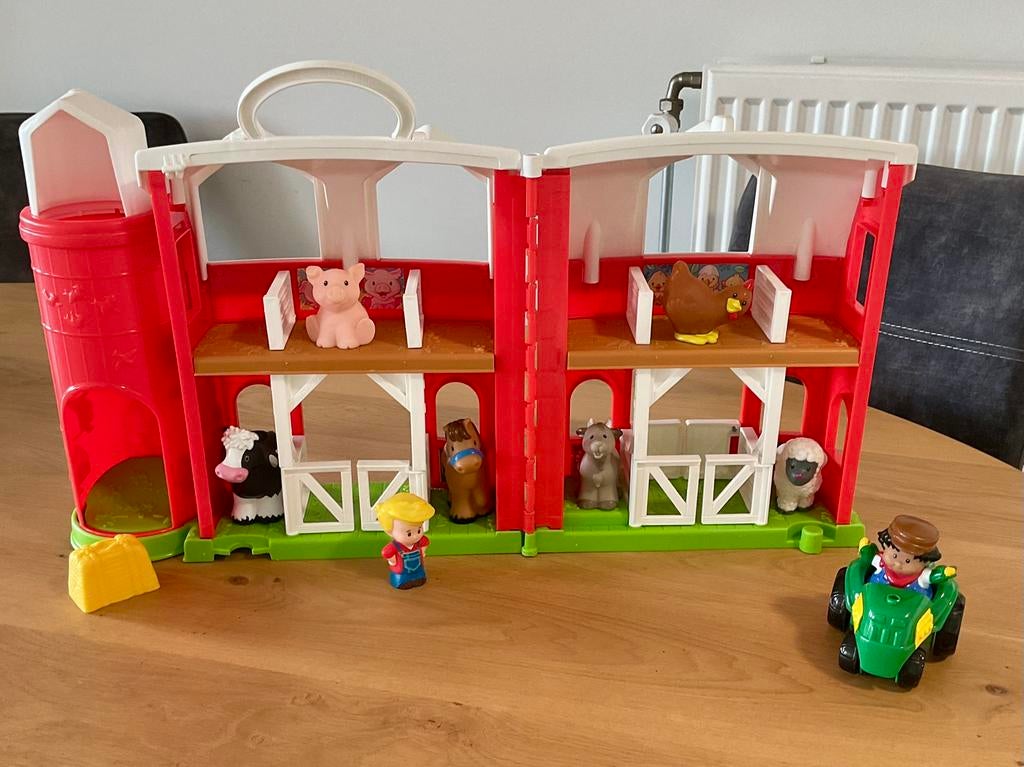 Little People : Boerderij met 6 dieren, Ophalen, Gebruikt, Speelset
