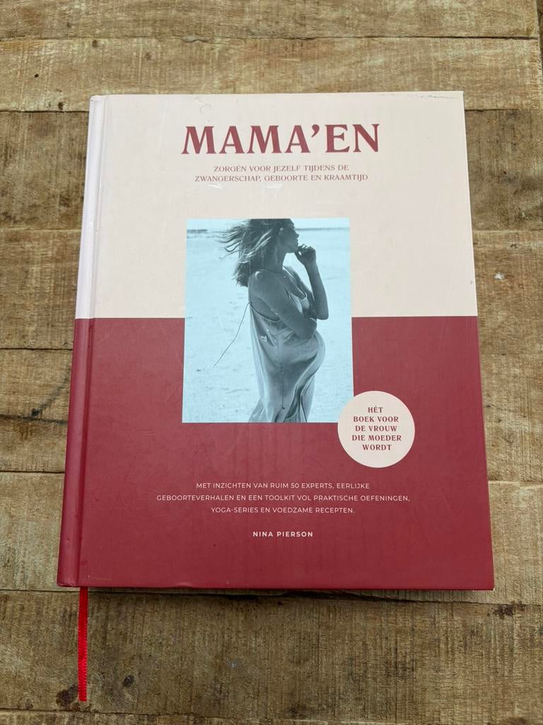 Boek mama’en Nina Pierson, Boeken, Zwangerschap en Opvoeding, Ophalen of Verzenden, Zo goed als nieuw, Zwangerschap en Bevalling