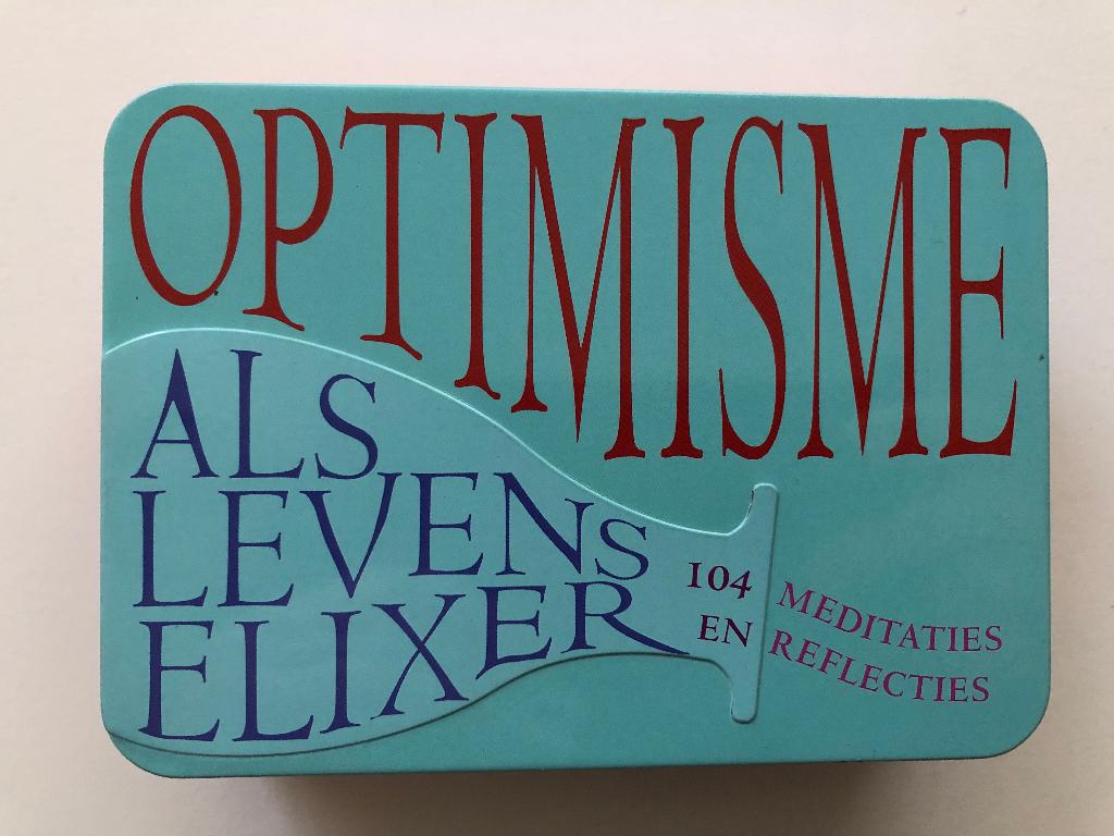 Optimisme als levenselixer, Spiritualiteit algemeen, Bernabe Tierno, Verzenden, Overige typen