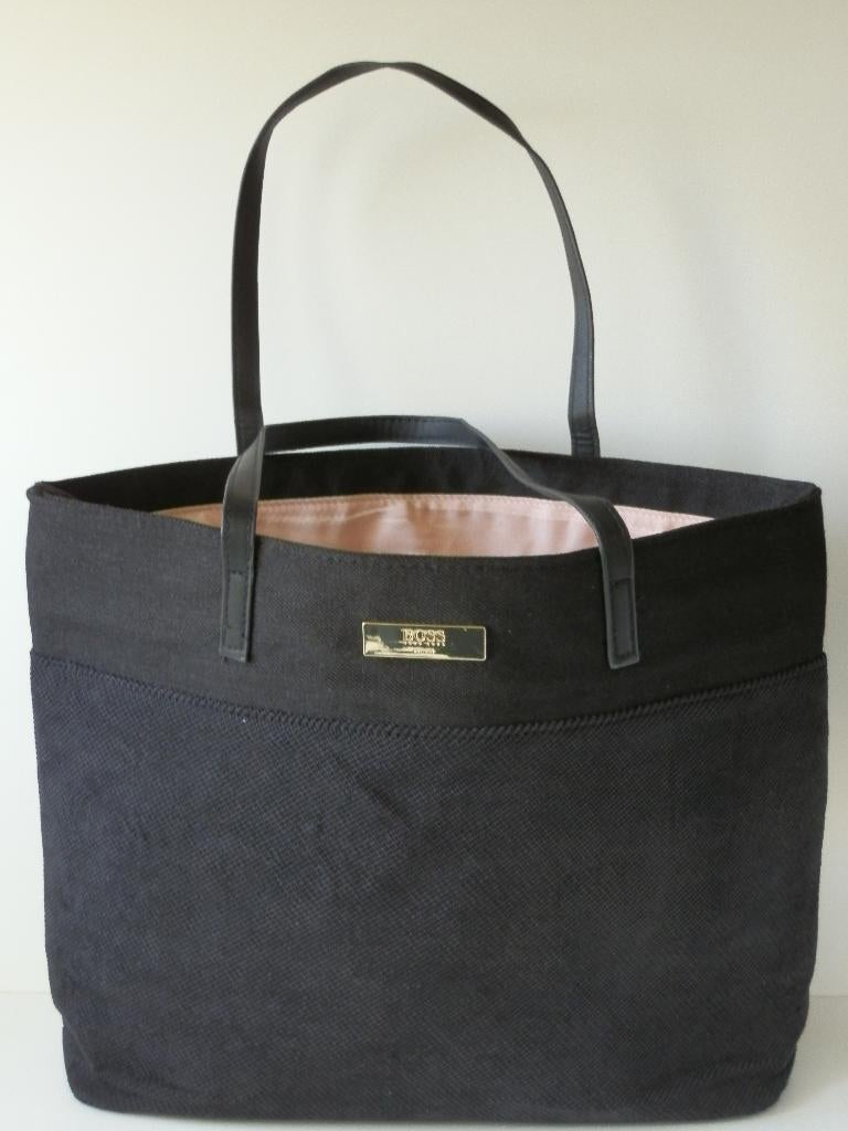 Boss shoppertas. Strandtas., Ophalen of Verzenden, Zo goed als nieuw, Zwart, Shopper