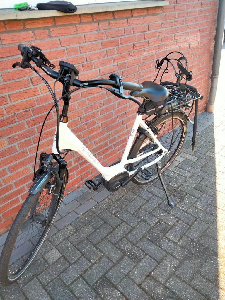 Gudereit EC 3.5 SPE E-bike (2021) – Topstaat -wit, Gebruikt, 51 tot 55 cm, 30 tot 50 km per accu, Ophalen