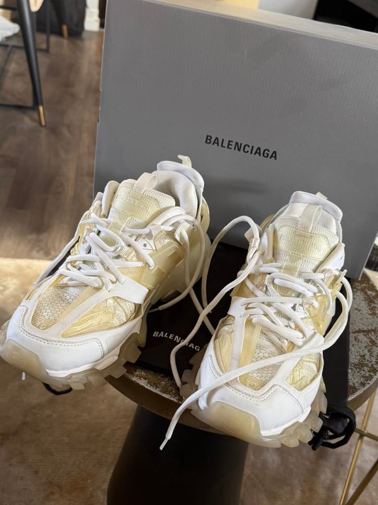 Balenciaga Track | Maat 42 | Wit, Kleding | Heren, Schoenen, Ophalen of Verzenden, Zo goed als nieuw, Wit