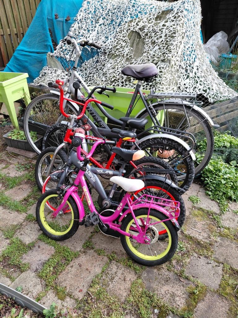 5 opknapfietsen samen voor € 65,00, Fietsen en Brommers, 65 cm of meer, Ophalen, Gebruikt, Overige merken