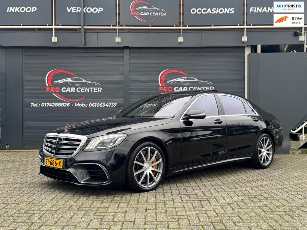 Mercedes-Benz S-klasse AMG 63 4Matic+ Lang Premium Plus VOL, Automaat, Gebruikt, Zwart, Vierwielaandrijving
