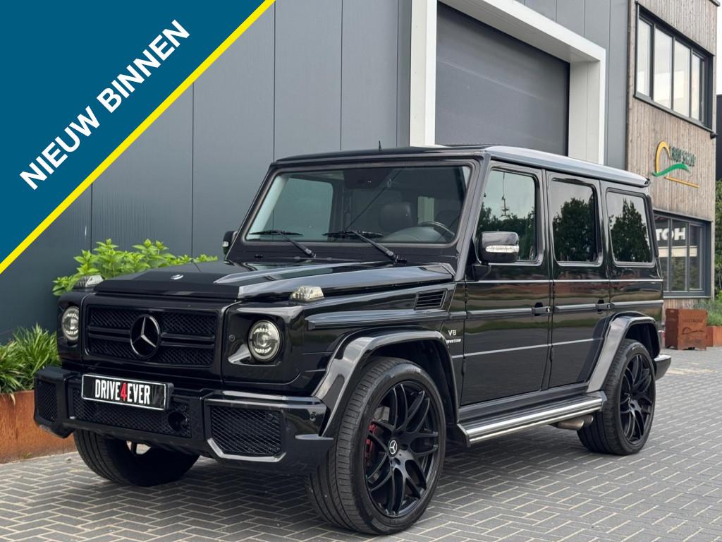 Mercedes-Benz G-Klasse AMG 55 K. St.Wagon 477pk FULL YOUNGTI, Auto's, Mercedes-Benz, Automaat, Gebruikt, 8 cilinders, Zwart