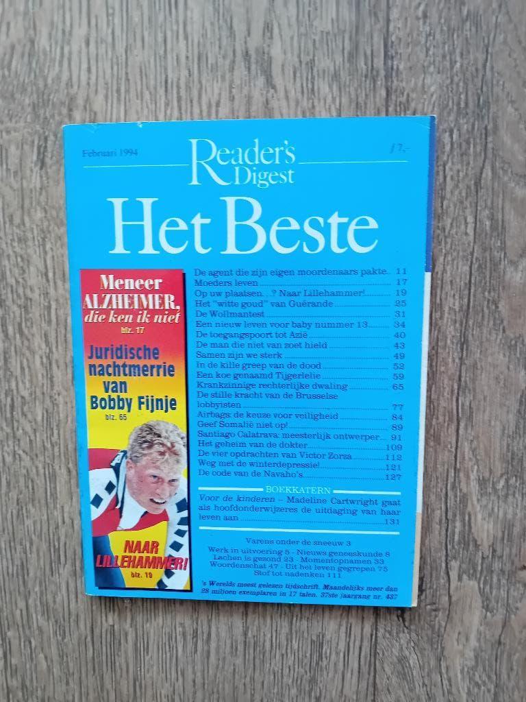 Het Beste - februari 1994, Ophalen of Verzenden, 1980 tot heden, Nederland, Tijdschrift