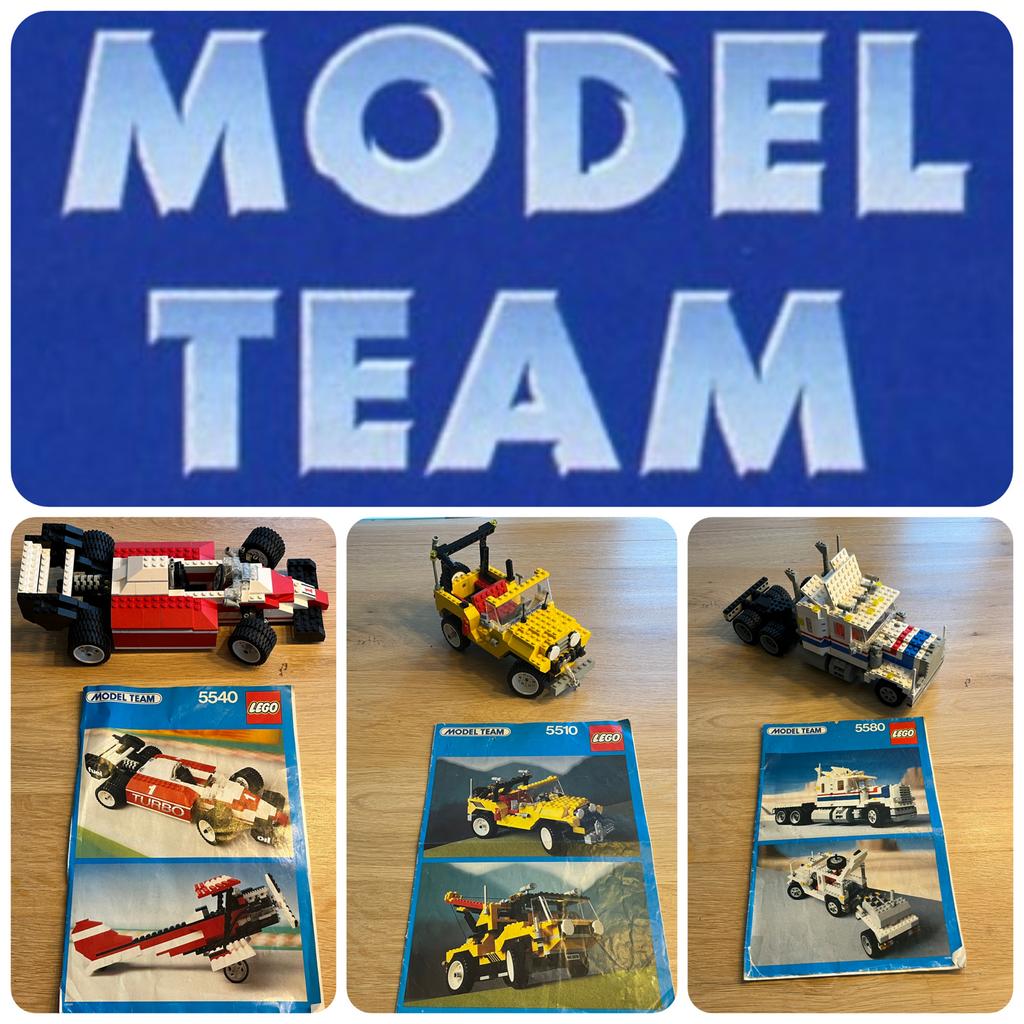 Lego Model Team 5510, 5540 & 5580, Ophalen of Verzenden, Zo goed als nieuw