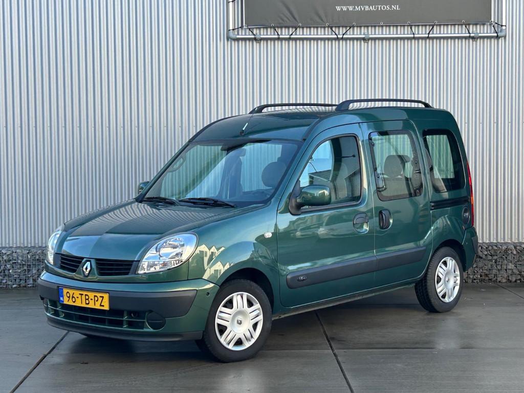 Renault Kangoo 1.6-16V Expression, Handgas Invalide auto, 1s, Gebruikt, 1095 kg, 49 €/maand, Origineel Nederlands
