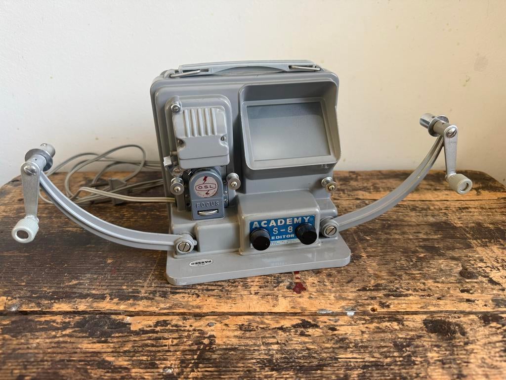 Academy S8 editor voor 8mm films, Audio, Tv en Foto, Videocamera's Analoog, Overige typen, 8mm, Ophalen of Verzenden