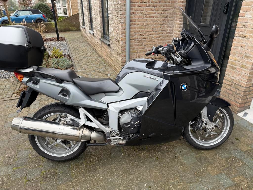 BMW K1200GT (2007)Toermotor met zijkoffers en topkoffer, Cardan-aandrijving, 4 cilinders, Motorrijbewijs A, Particulier
