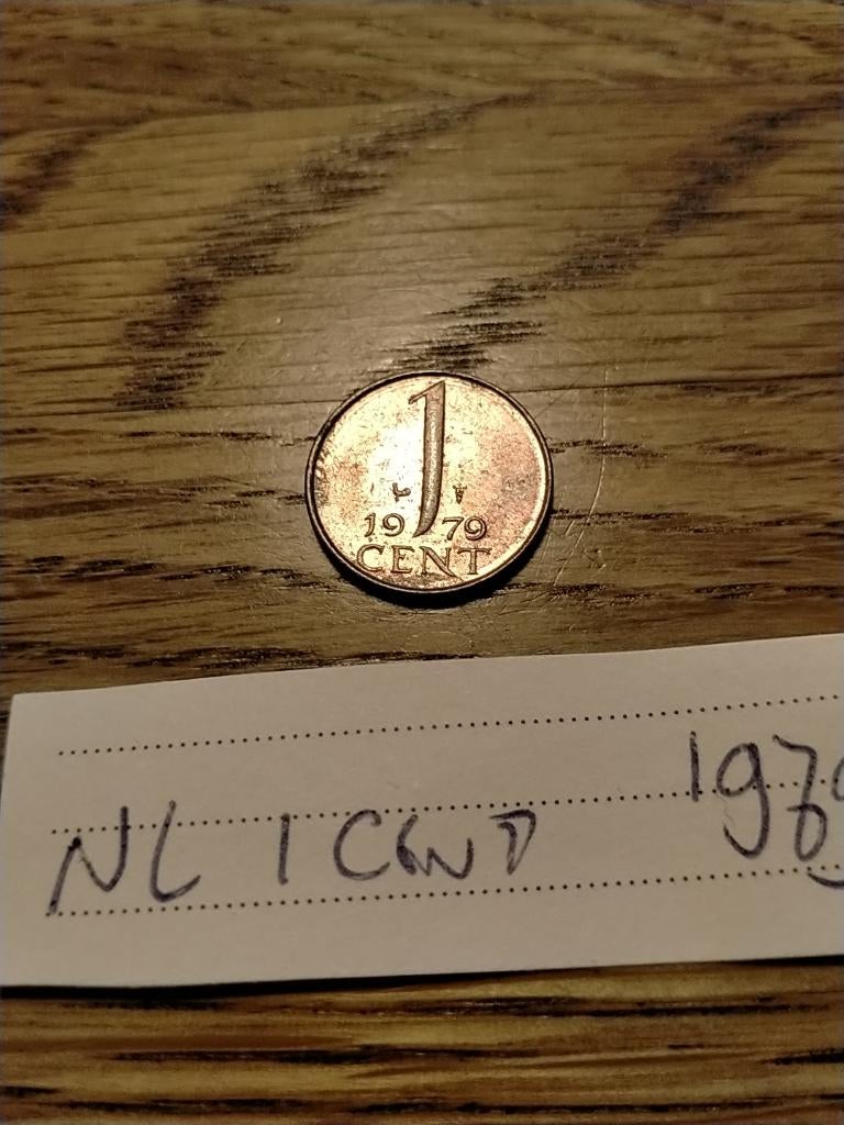 NL 1 Cent 1979 Juliana, Verzenden, Koningin Juliana, 1 cent, Losse munt
