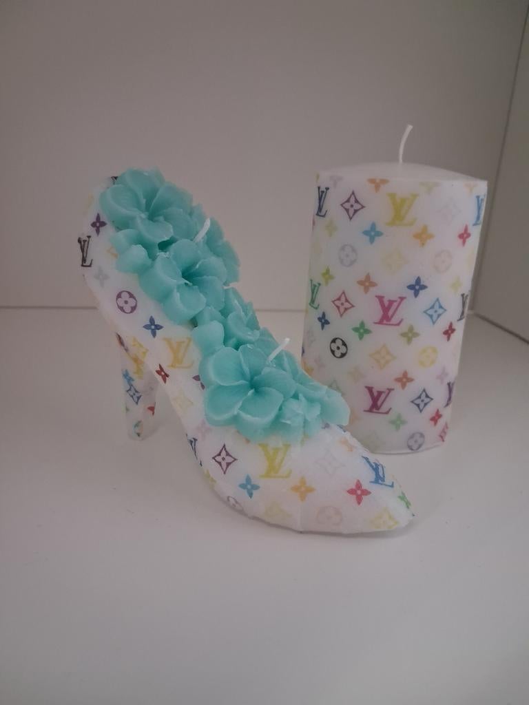 Louis Vuitton kaars set handgemaakt, Overige materialen, Overige kleuren, Nieuw, Ophalen of Verzenden