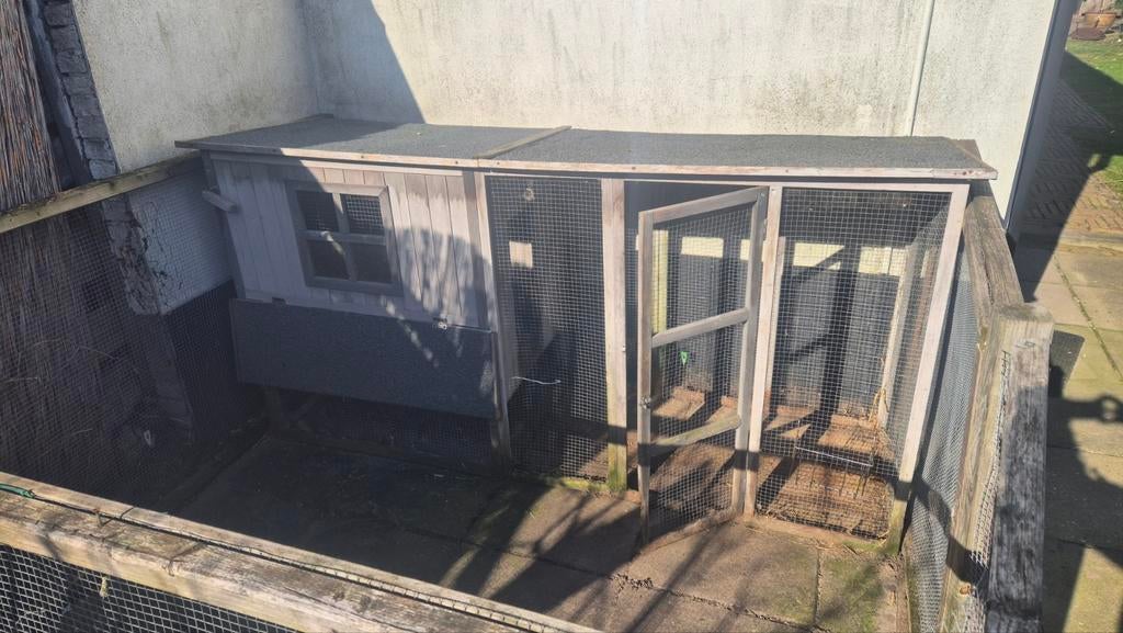 Kippenhok met ren, Ophalen, Gebruikt, Kippenhok of Kippenren
