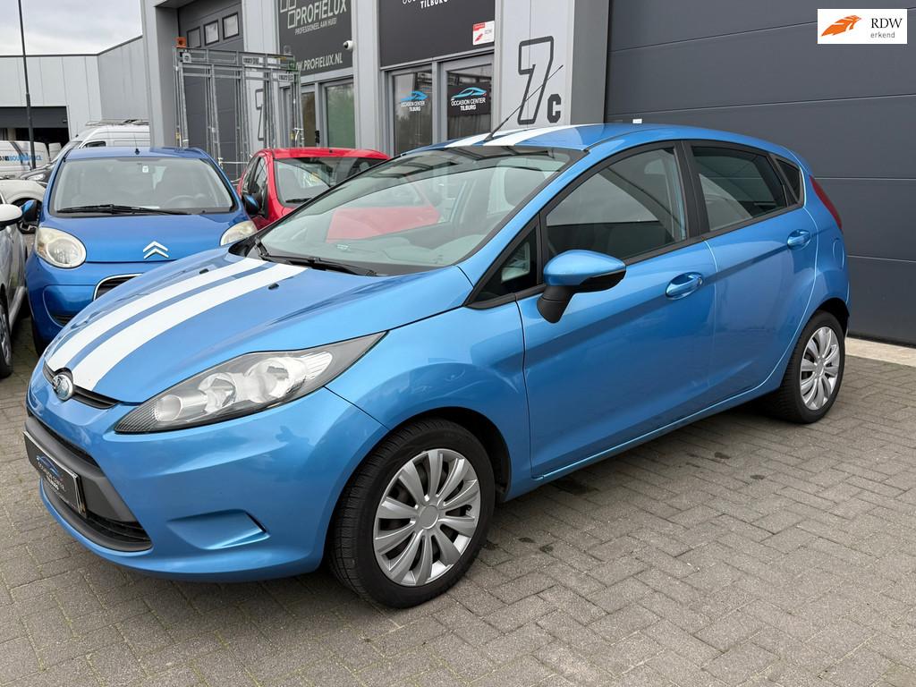 Ford Fiesta 1.25 AIRCO | ELEKTR RAMEN | NIEUWE APK |, Voorwielaandrijving, Euro 5, Stof, 1242 cc