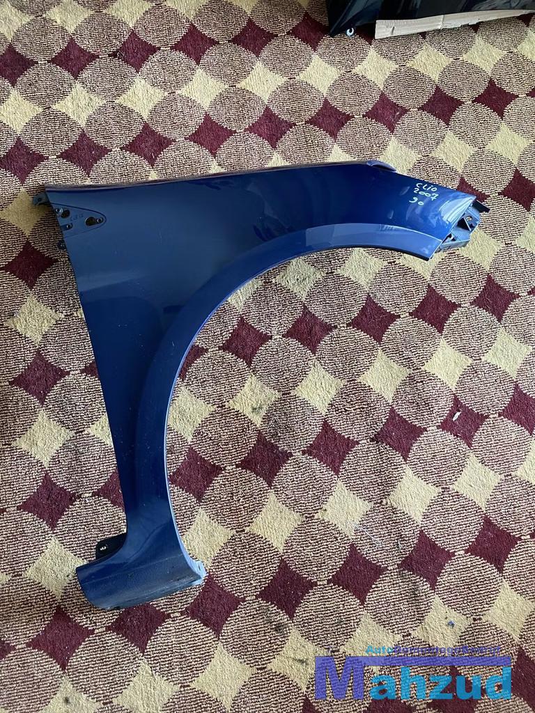 Renault Clio 3 rechter voor scherm zijscherm blauw NV432, Renault Group, Gebruikt, Contact.group@renault.com, Ophalen of Verzenden