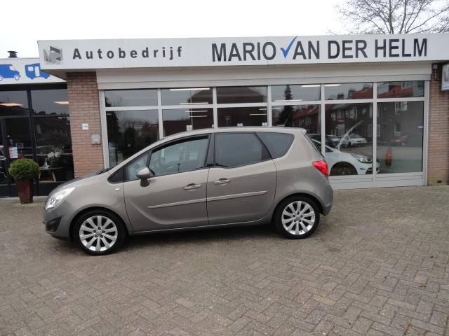Opel Meriva 1.4 Turbo Cosmo Airco/Navigatie, Voorwielaandrijving, Euro 5, Stof, Gebruikt