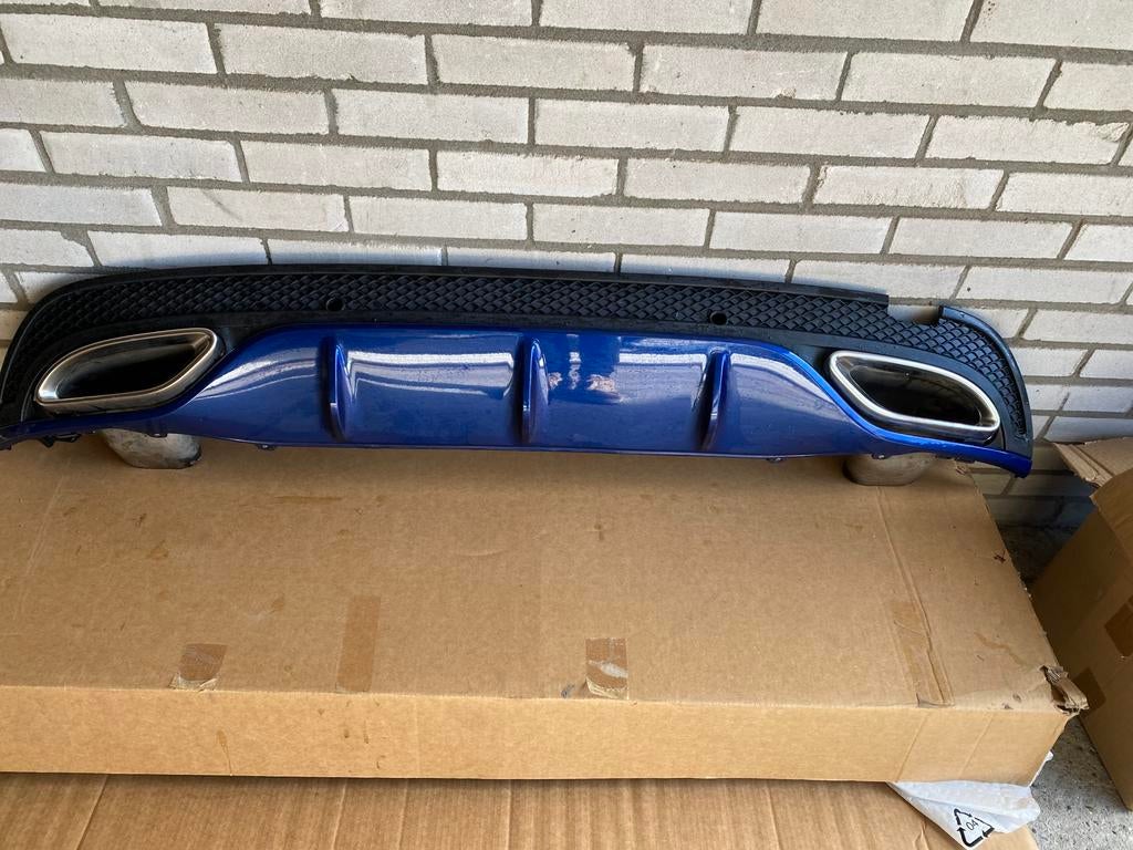 Mercedes C klasse W205 diffuser uitlaat eindstukken, Auto-onderdelen, Gebruikt, Mercedes-Benz, Ophalen of Verzenden, Achter