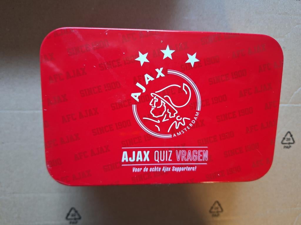 Ajax quiz, Spelcomputers en Games, Verzenden, Zo goed als nieuw, Overige typen