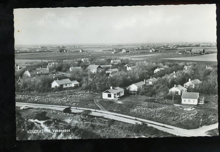 1960 Koudekerke VEBENABOS fotokaart (ZH-72), Verzamelen, Ansichtkaarten | Nederland, Ophalen, 1940 tot 1960, Zuid-Holland