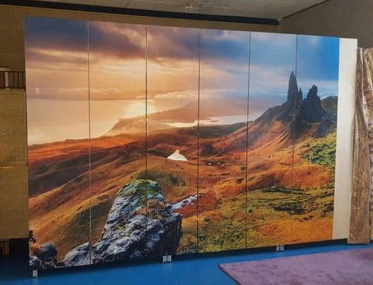 Fotobehang 2x3 mtr Island of Sky Schotand, Ophalen of Verzenden, Minder dan 10 m²