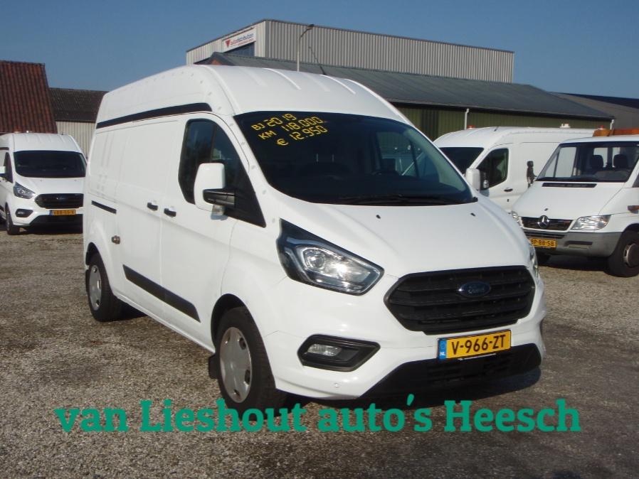 Ford Transit Custom 320 2.0 TDCI L2H2 Trend mooie auto 11838, 4 cilinders, Wit, Origineel Nederlands, Bedrijf