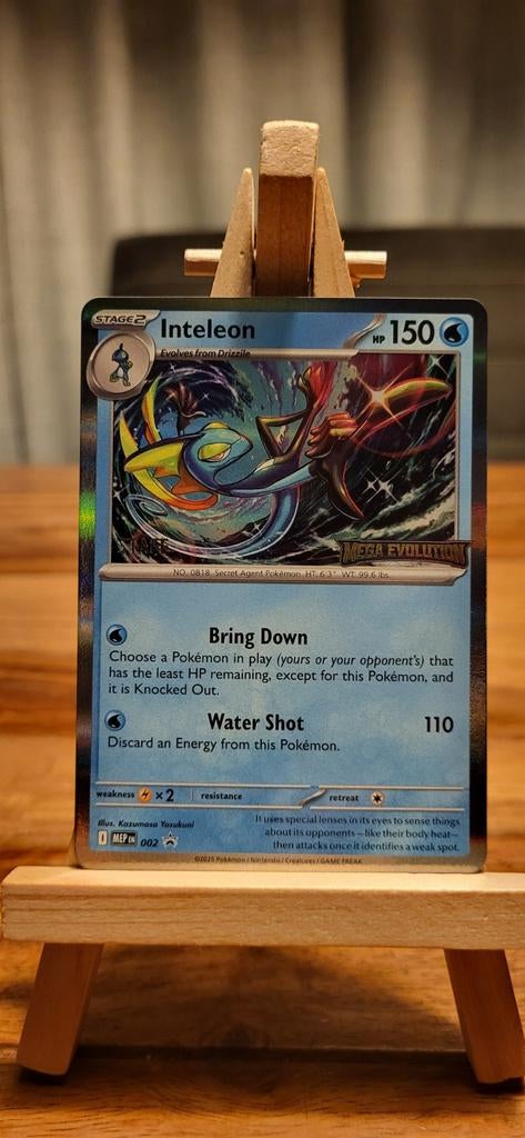 Pokémon Staff Promo Kaarten Mega Evolution Inteleon Alakazam, Hobby en Vrije tijd, Verzamelkaartspellen | Pokémon, Ophalen of Verzenden