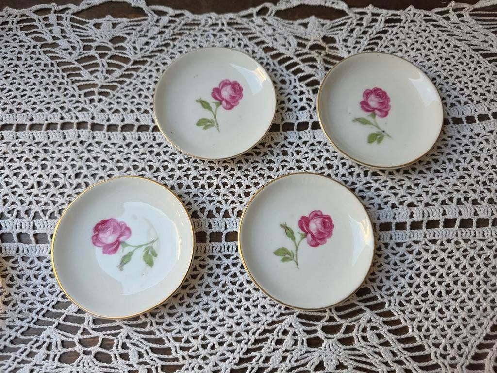 Petit four schaaltjes roos, Ophalen of Verzenden