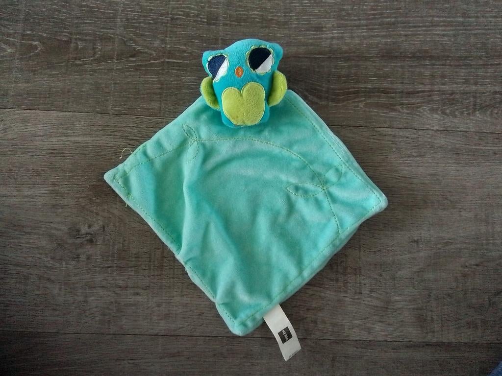 Knuffeldoekje hema vogel/uil, Ophalen of Verzenden