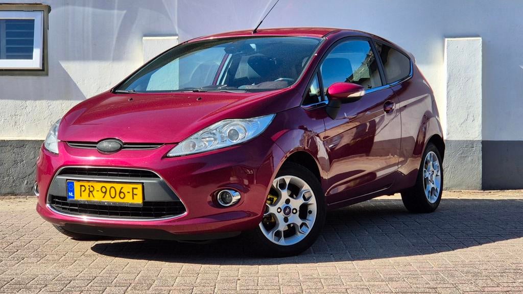 Ford Fiësta 1.4 Tdci 3DR 2009/Titanium/Inruil mogelijk, Auto's, Ford, Voorwielaandrijving, Euro 5, Stof, Parkeersensor