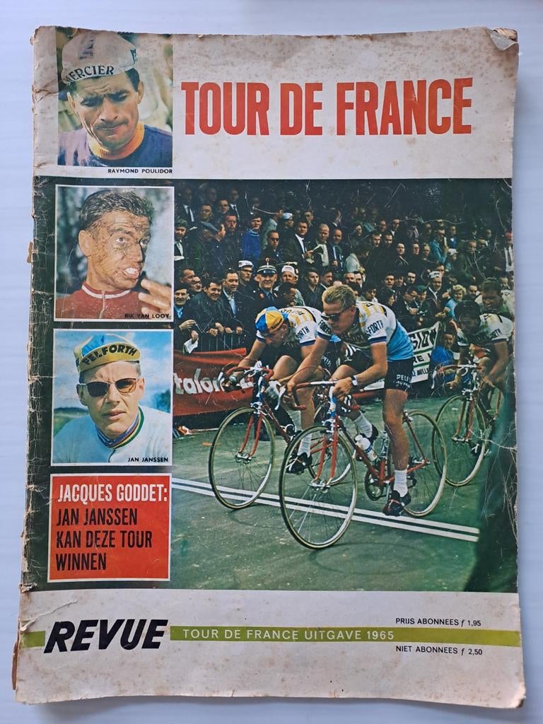 Tour de France Revue 1965 - Historisch Wielermagazine, Boeken, Tijdschriften en Kranten, Ophalen of Verzenden, Gelezen, Sport en Vrije tijd