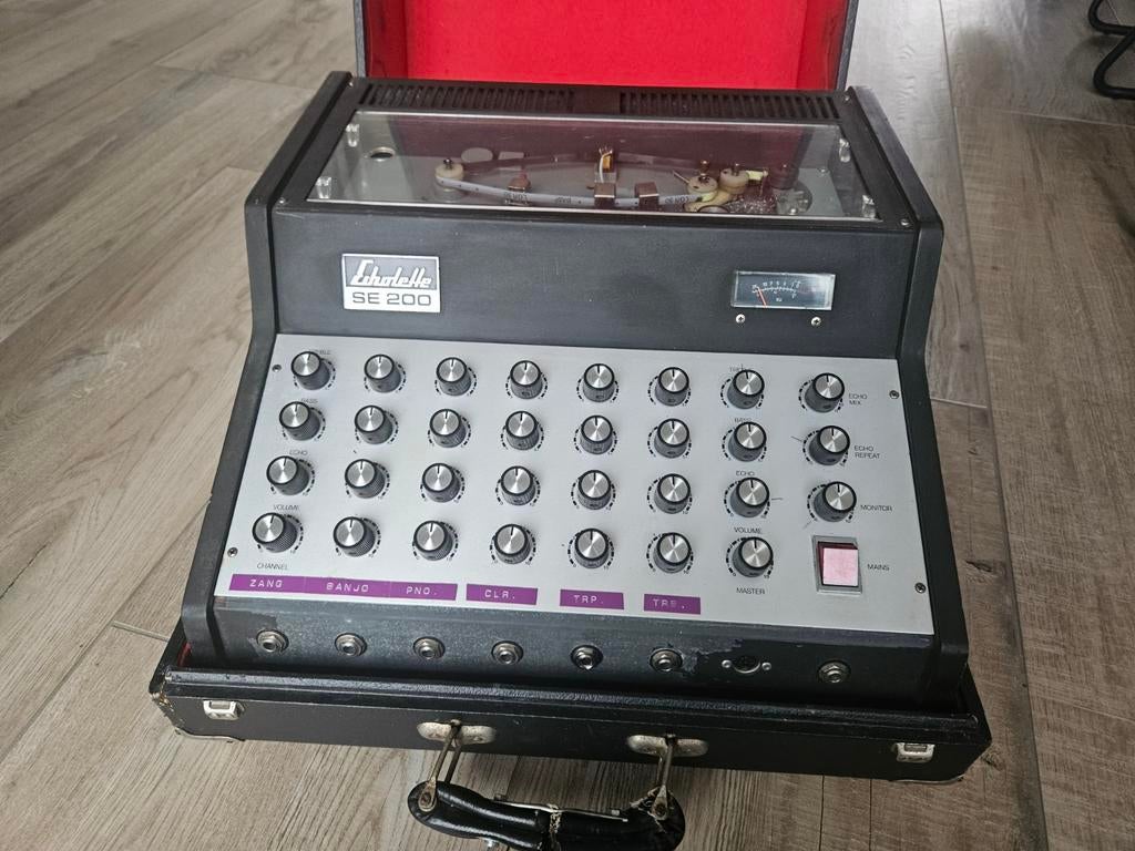 Te koop echolette / Dynacord SE 200 mengpaneel met tape-echo, Muziek en Instrumenten, Ophalen, Gebruikt