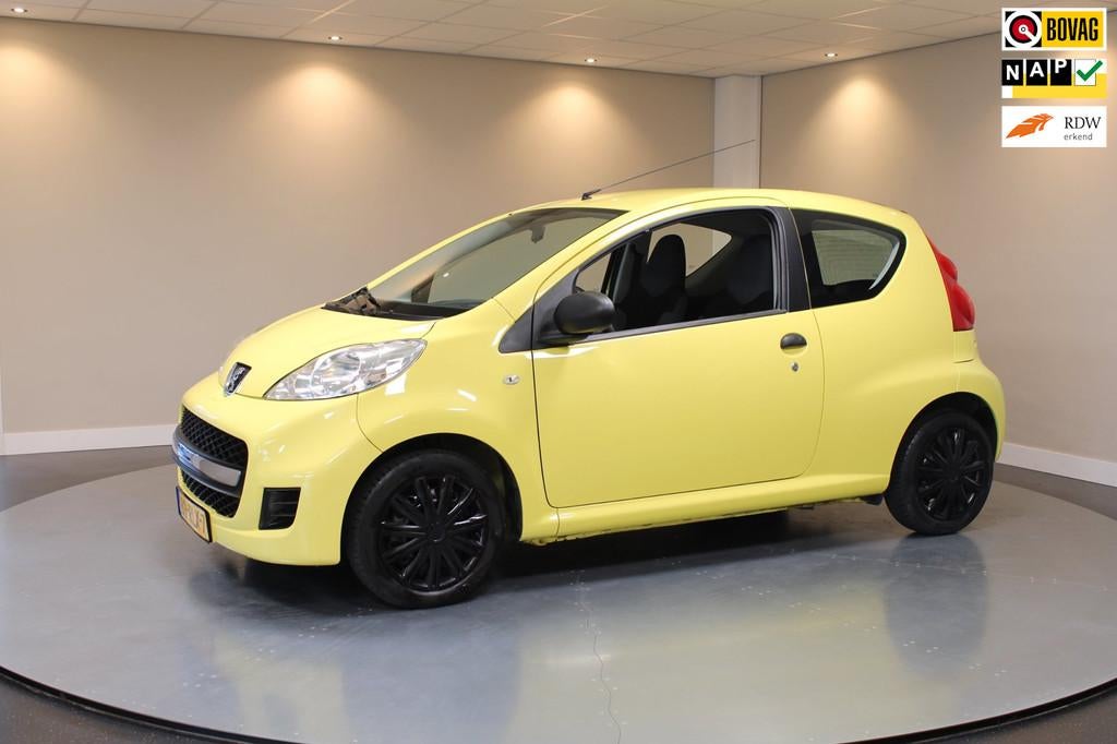 Peugeot 107 1.0-12V XR *2de Eigenaar!* Airco|Lage Km-stand N, Voorwielaandrijving, Euro 5, Gebruikt, Overige kleuren