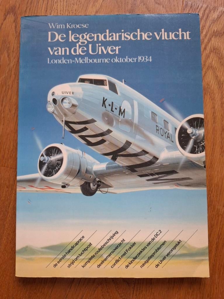 Boek: De legendarische vlucht van de Uiver - Luchtvaartgesch, Ophalen