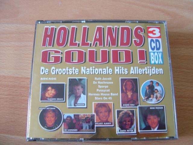 cd box Hollands goud, grootste nationale hits allertijde!, Cd's en Dvd's, Cd's | Nederlandstalig, Zo goed als nieuw, Overige genres
