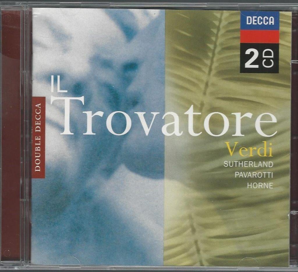 Verdi - Il trovatore oa.Shutherland,Horne,Pavarotti=2cd=4,99, Ophalen of Verzenden, Classicisme, Zo goed als nieuw, Kamermuziek